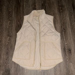 Used J Crew Factory Quilted Vest